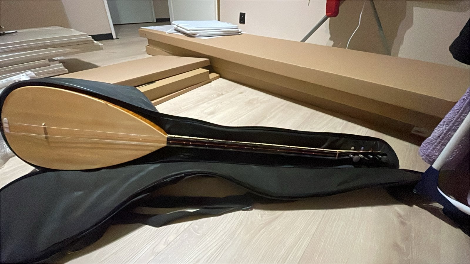 Saz Baglama Dut Agaci 42 Tekne Bam Prof, Ophalen of Verzenden, Zo goed als nieuw, Luit, Saz of Bouzouki