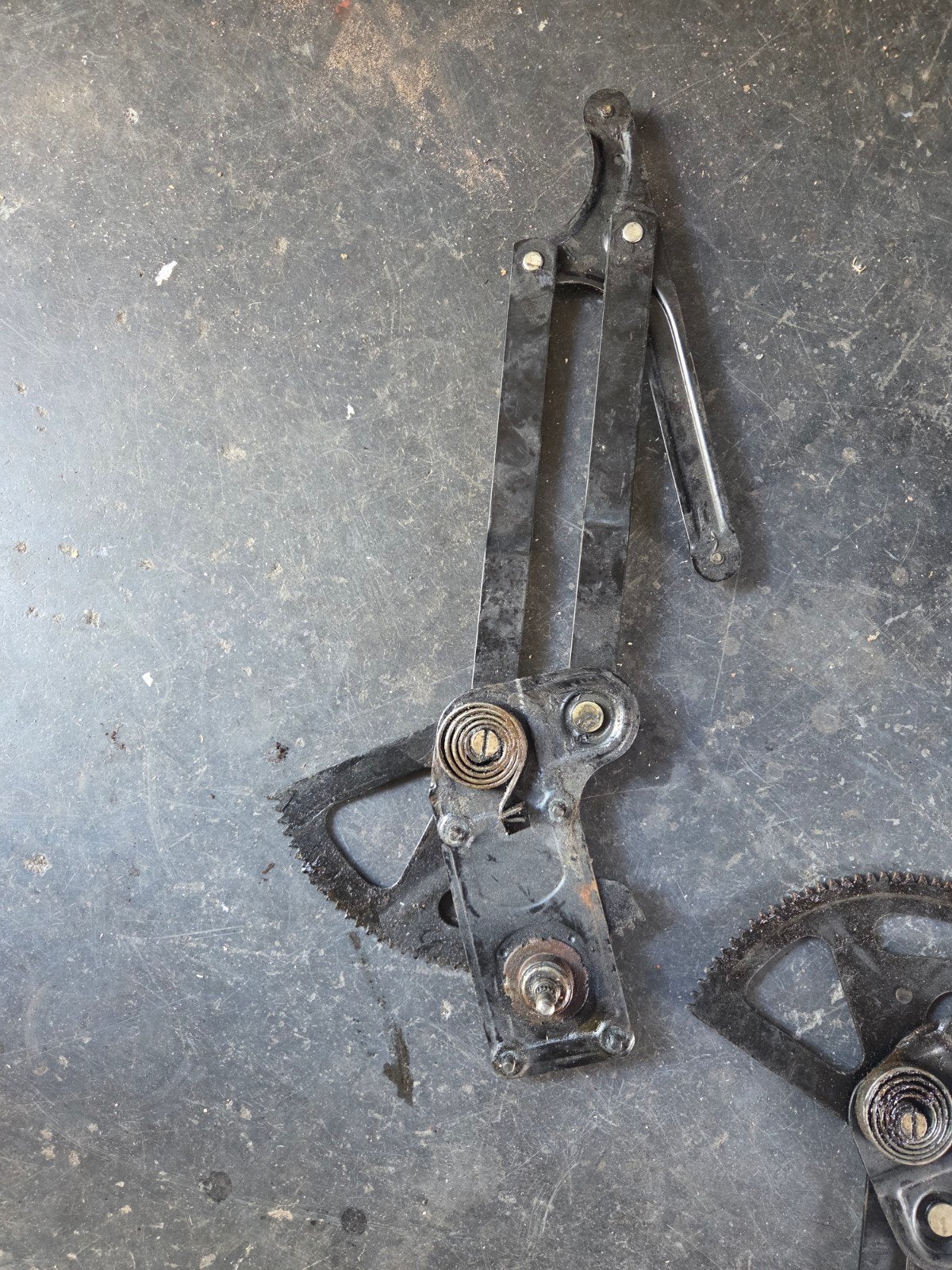 Raammechanisme voor peugeot 404- Gebruikt, Auto-onderdelen, Ruiten en Toebehoren, Ophalen of Verzenden, Gebruikt, Universele onderdelen