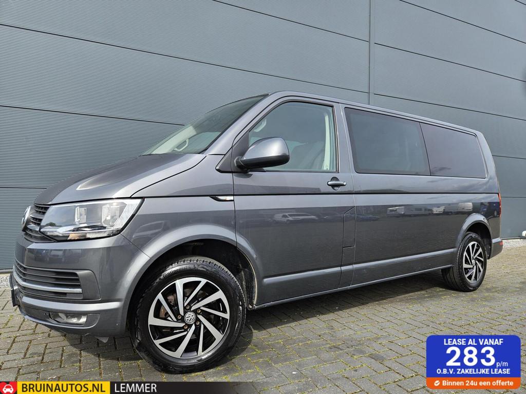 Volkswagen Transporter 2.0 TDI L2H1 DC Highline, Auto's, Bestelauto's, Voorwielaandrijving, Gebruikt, Euro 6, 4 cilinders