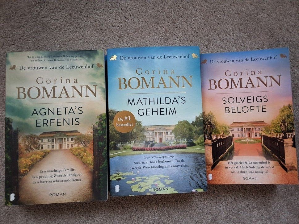 Corina Bomann, trilogie Vrouwen van de Leeuwenhof, Ophalen of Verzenden