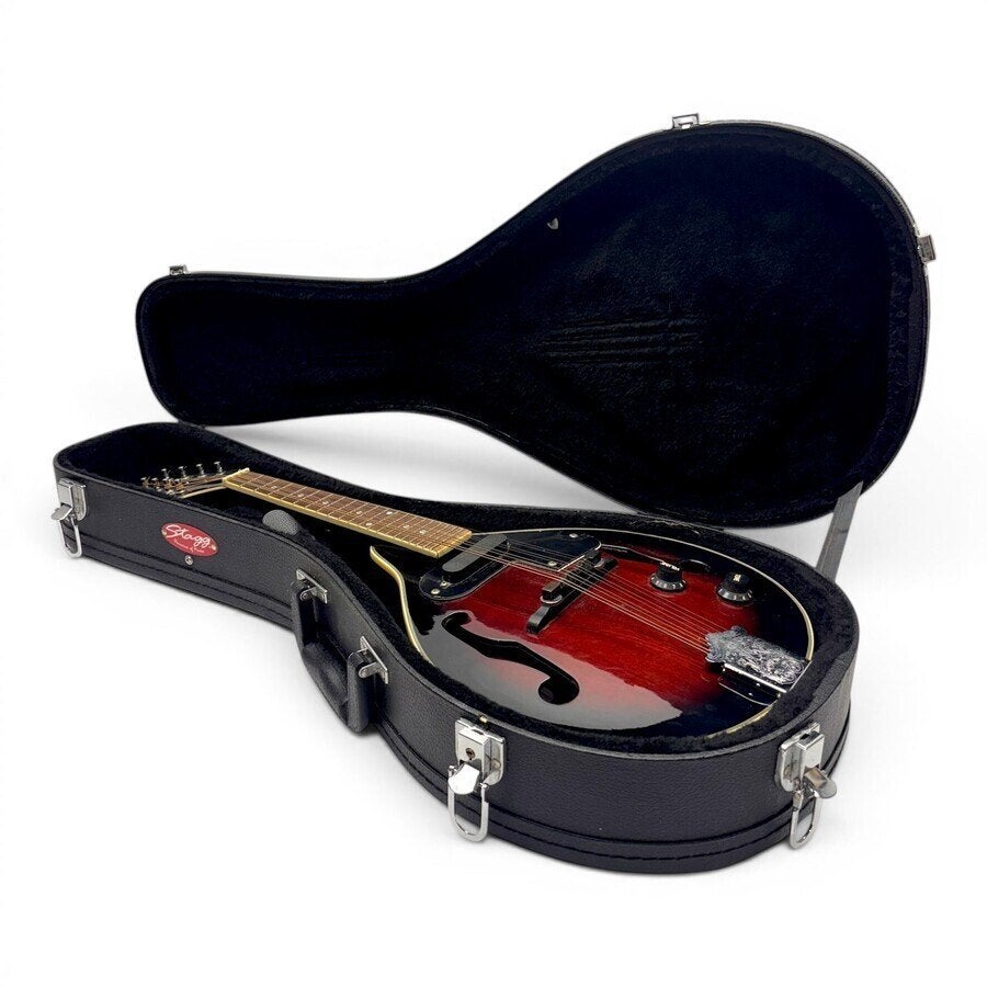 Elektrische STAGG Mandoline, Muziek en Instrumenten, Snaarinstrumenten | Mandolines, Ophalen of Verzenden, Gebruikt