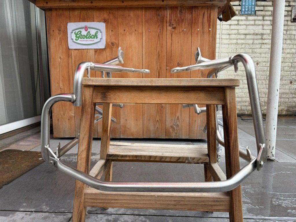 BMW kofferrek, Ophalen, Gebruikt