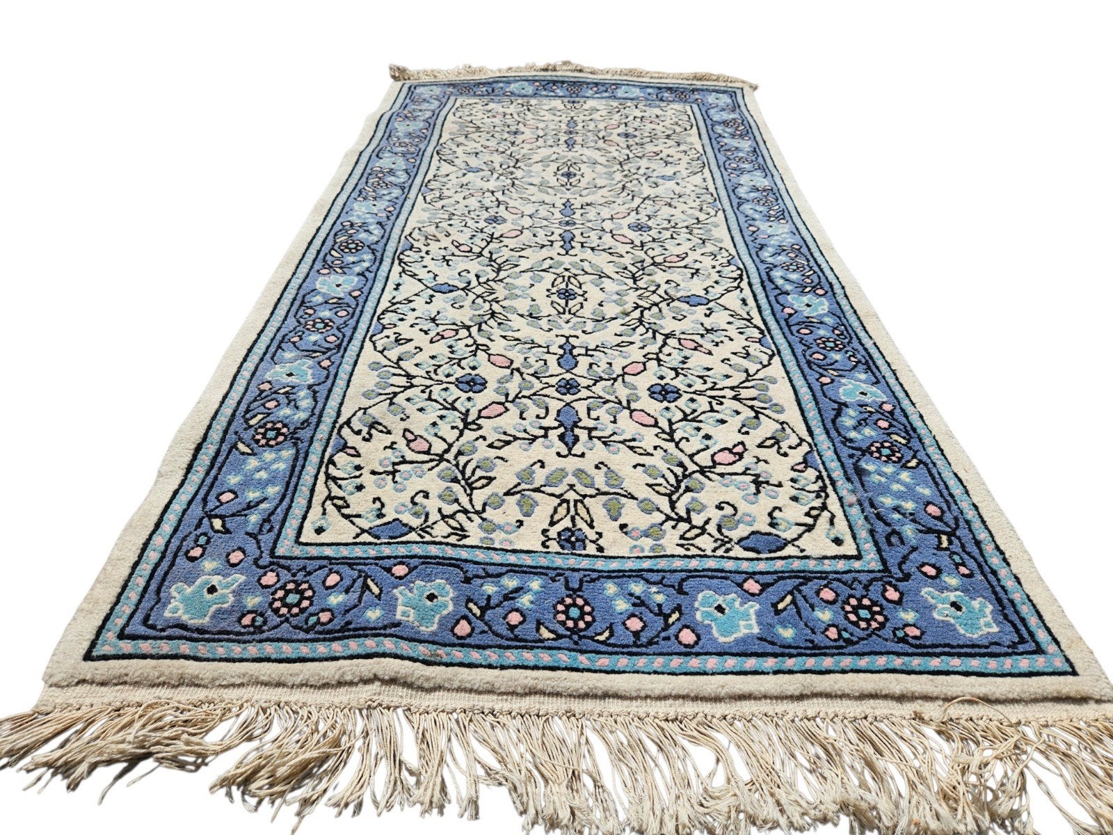 Prachtig handgeknoopt Oosters tapijt, Gebruikt, 100 tot 150 cm, Rechthoekig, 50 tot 100 cm