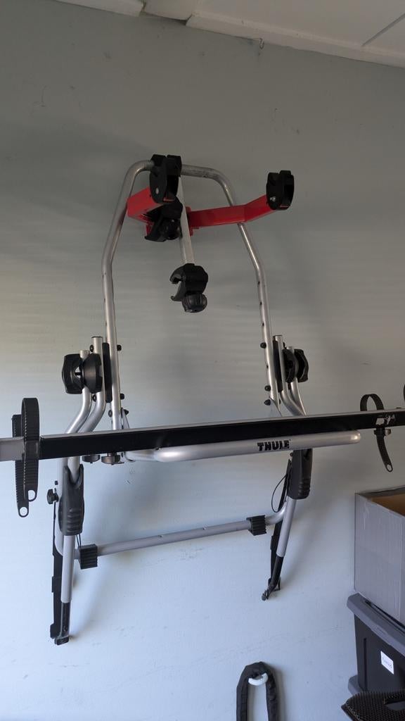 Thule clipon High (9106) fietsendrager, Auto diversen, Fietsendragers, Ophalen, Gebruikt, Achterklepdrager