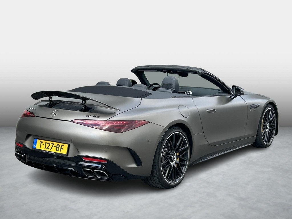 Mercedes-Benz SL-klasse Roadster AMG 63 4MATIC+ | Carbon | A, Auto's, Mercedes-Benz, Automaat, Gebruikt, Cabriolet, 4 stoelen