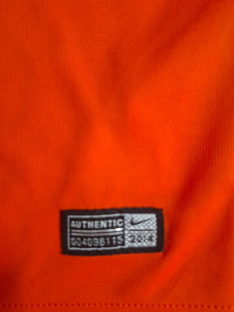 Nederlands elftal shirt WK 2014 met handtekeningen, Maat M, Ophalen of Verzenden, Nieuw, Shirt