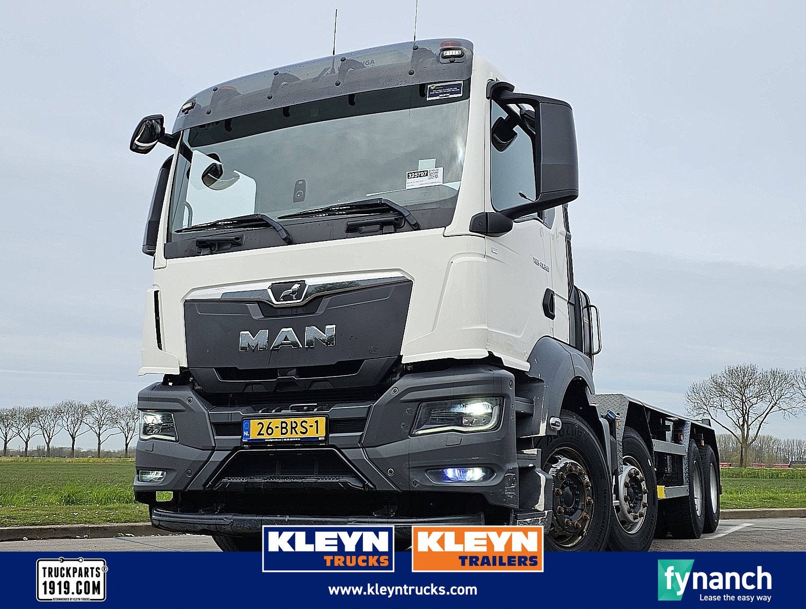 M.A.N. 41.360 TGS 8x4 translift chain, Auto's, Vrachtwagens, Euro 6, Wit, Origineel Nederlands, Bedrijf