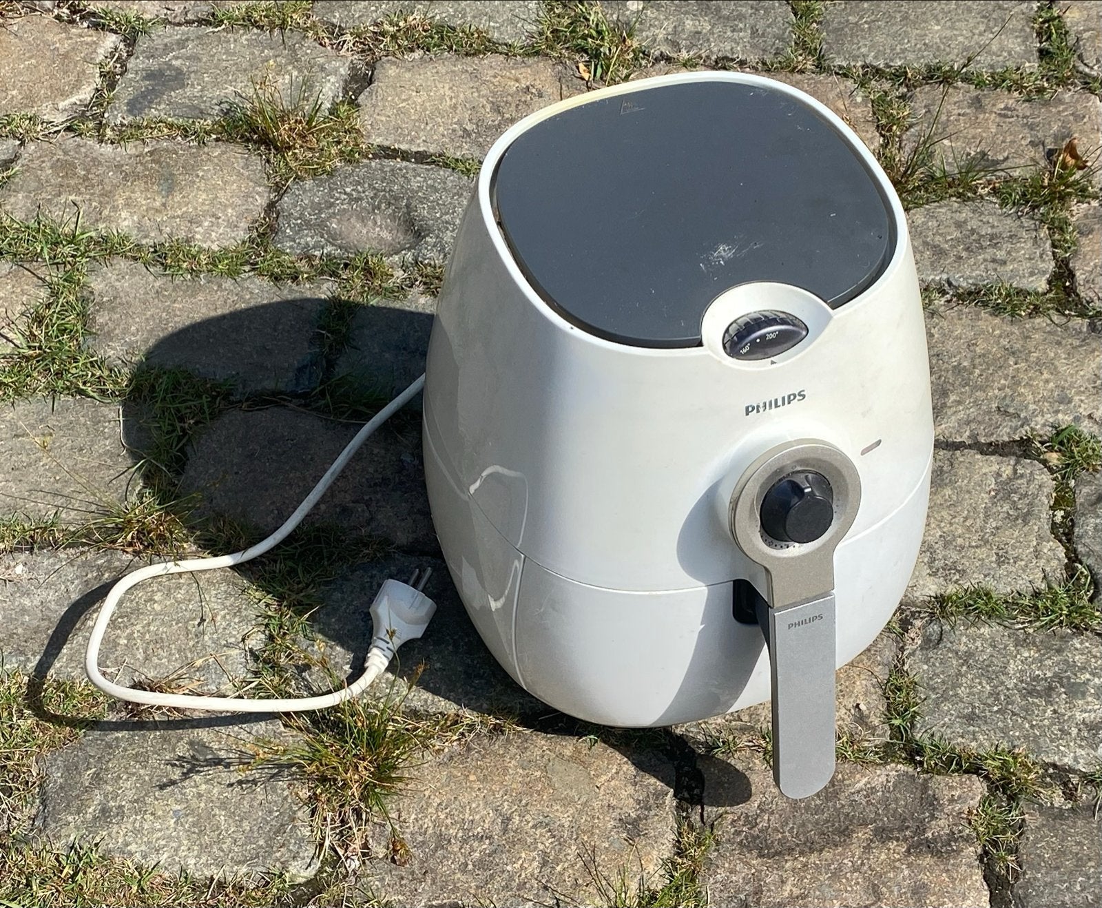 Philips Airfryer - Wit - Gebruikt, Ophalen, Gebruikt, Airfryer, Minder dan 750 gram