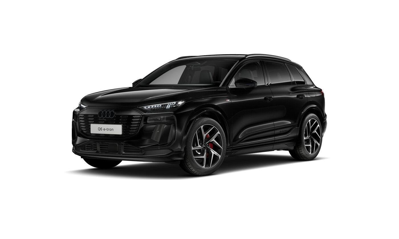Audi Q6 e-tron S edition performance 100 kWh | Trekhaak | Am, Auto's, Gebruikt, 100 kWh, Zwart, Q6 e-tron