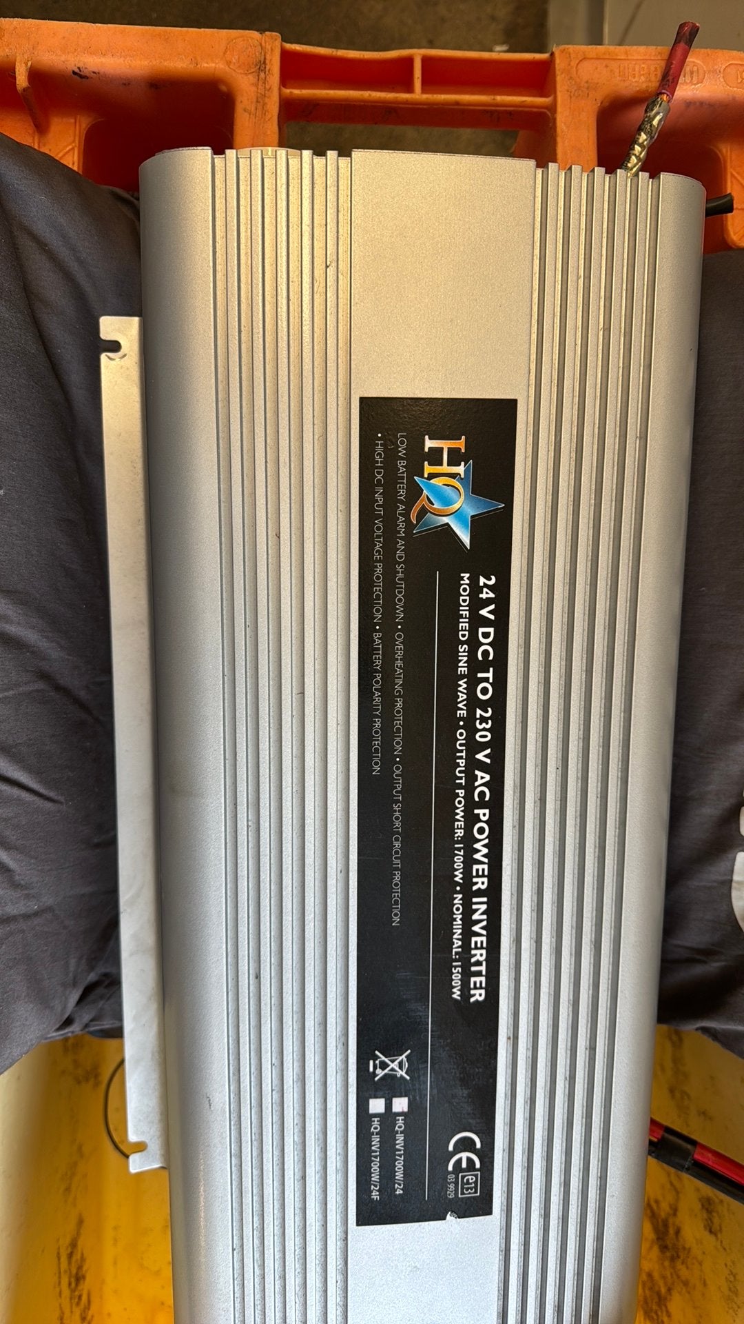 HQ 24V DC naar 230V AC Power Inverter 1100W, Ophalen, Gebruikt