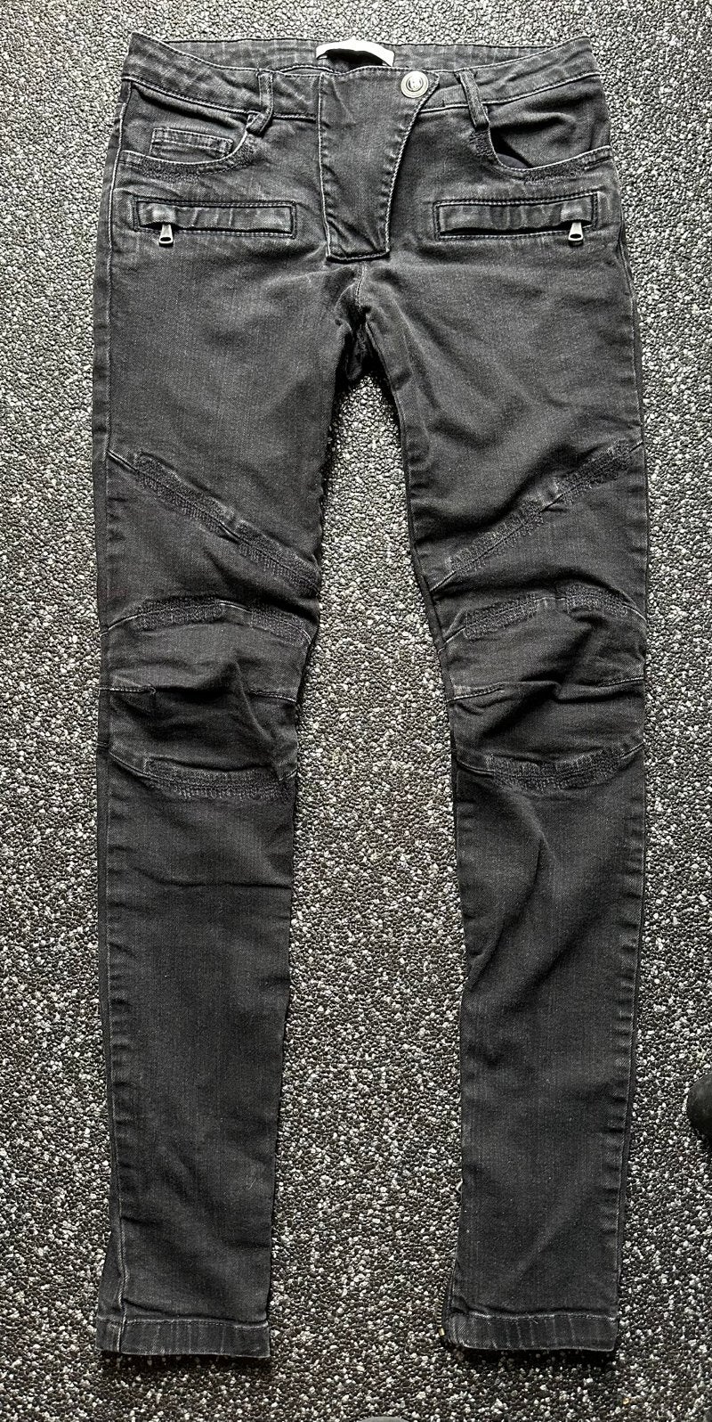 Spijkerbroek pierre balmain, maat 25, Kleding | Dames, Ophalen of Verzenden, Zo goed als nieuw, Zwart