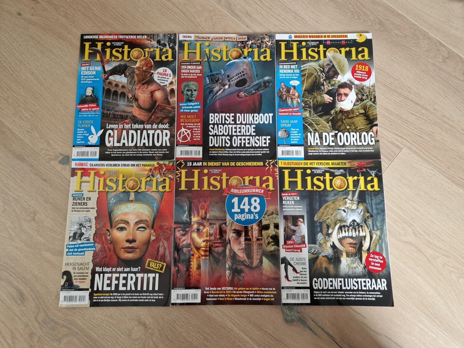 Wetenschap in Beeld - Historia - jaargang 2025, Boeken, Tijdschriften en Kranten, Ophalen of Verzenden, Zo goed als nieuw, Wetenschap en Natuur