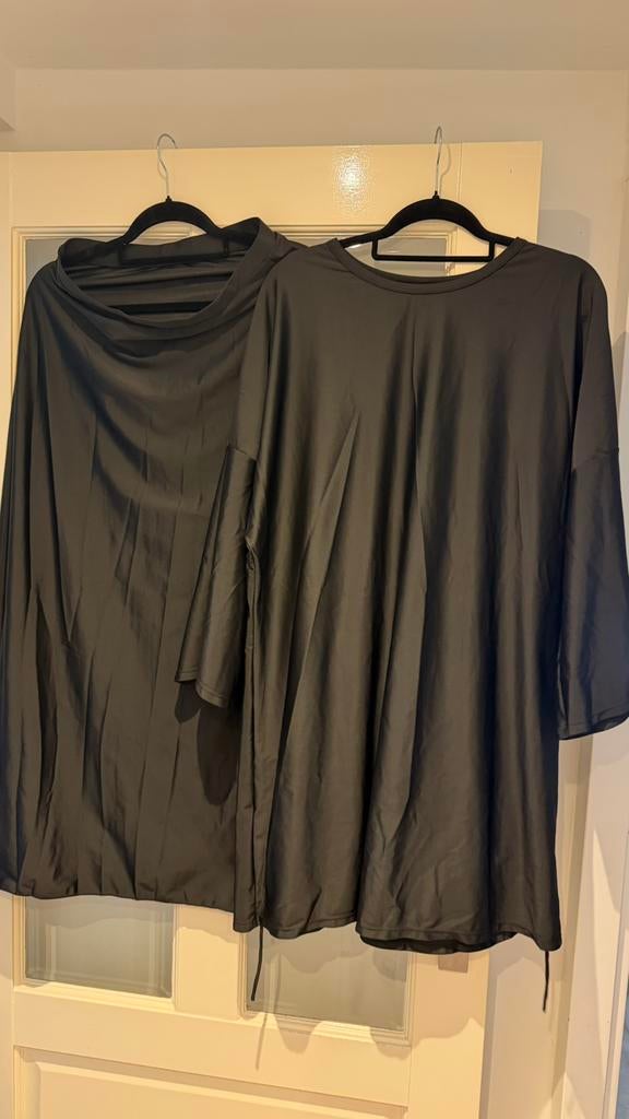 Burkini set van 3, Ophalen of Verzenden, Zo goed als nieuw, Zwart