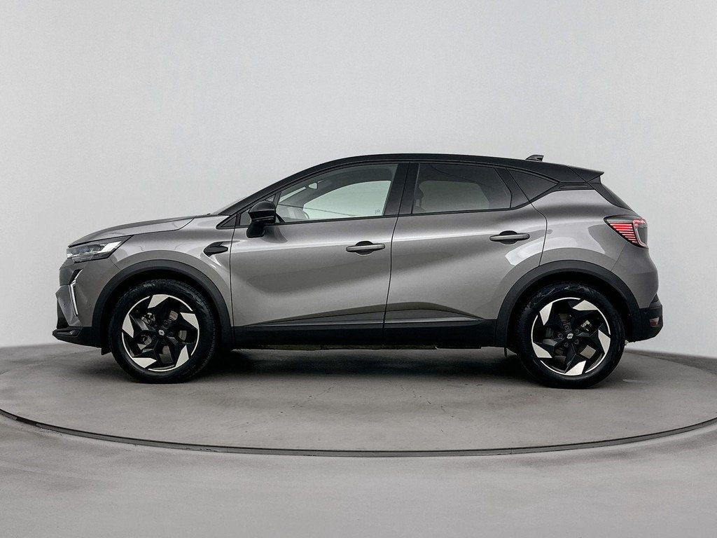 Renault Captur 1.6 E-Tech full hybrid 145 techno | Airco Aut, Auto's, Renault, Gebruikt, 4 cilinders, Parkeersensor, Leder en Stof