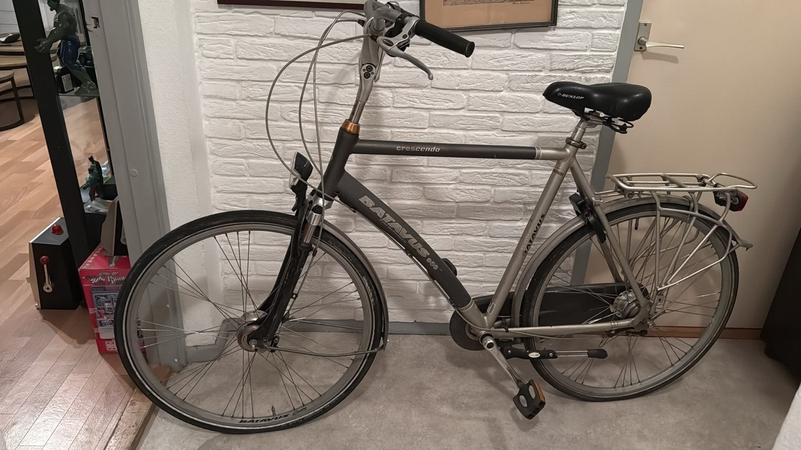 Batavus Crescendo Herenfiets - 7 versnellingen, Ophalen, Zo goed als nieuw, Batavus, Versnellingen