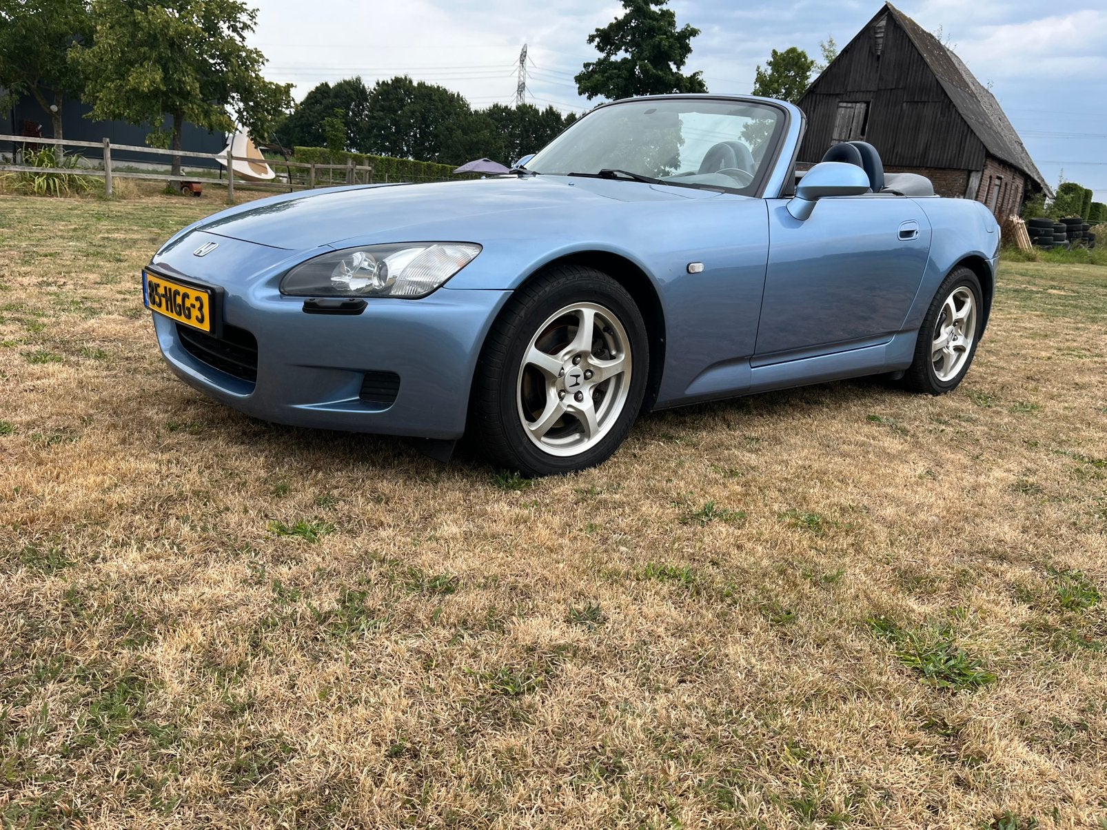 Honda S2000, Auto's, 15 km/l, Cabriolet, Blauw, Geïmporteerd