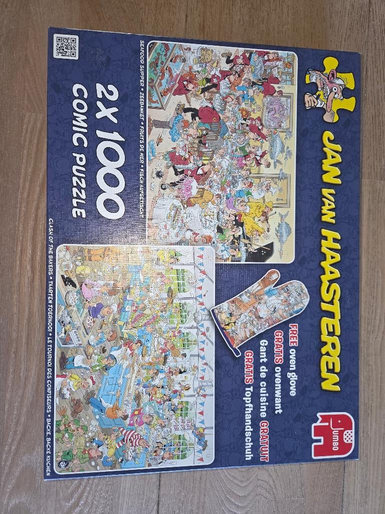 Jan van Haasteren, Ophalen, 500 t/m 1500 stukjes, Zo goed als nieuw, Legpuzzel