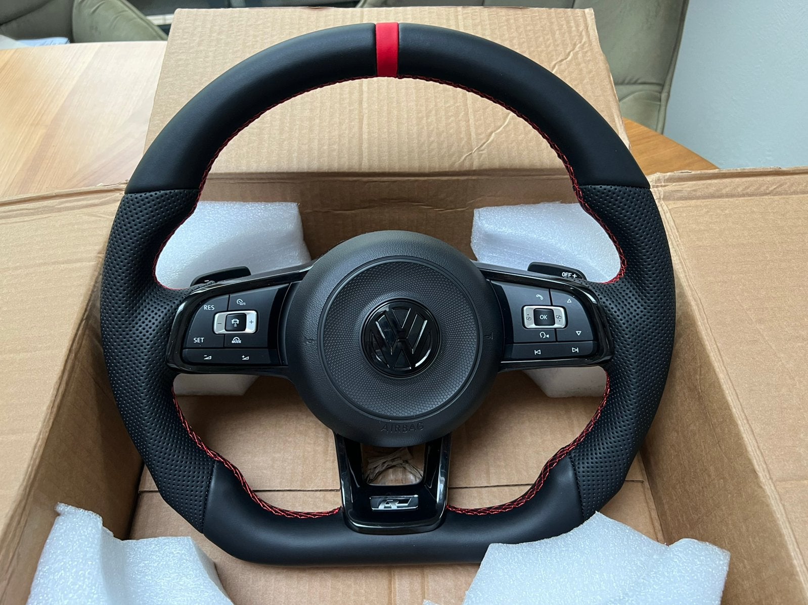 VW Golf 7/7.5 GTI R Sportstuur Airbag Multifunctioneel, Auto-onderdelen, Ophalen of Verzenden, Nieuw, Volkswagen
