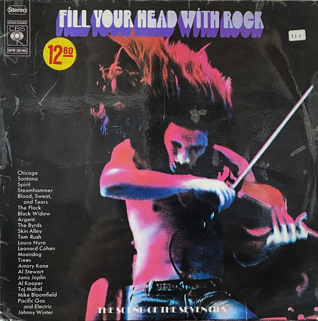 FILL YOUR HEAD WITH ROCK @1970, LP, Gebruikt, Inclusief binnenhoes, Ophalen of Verzenden