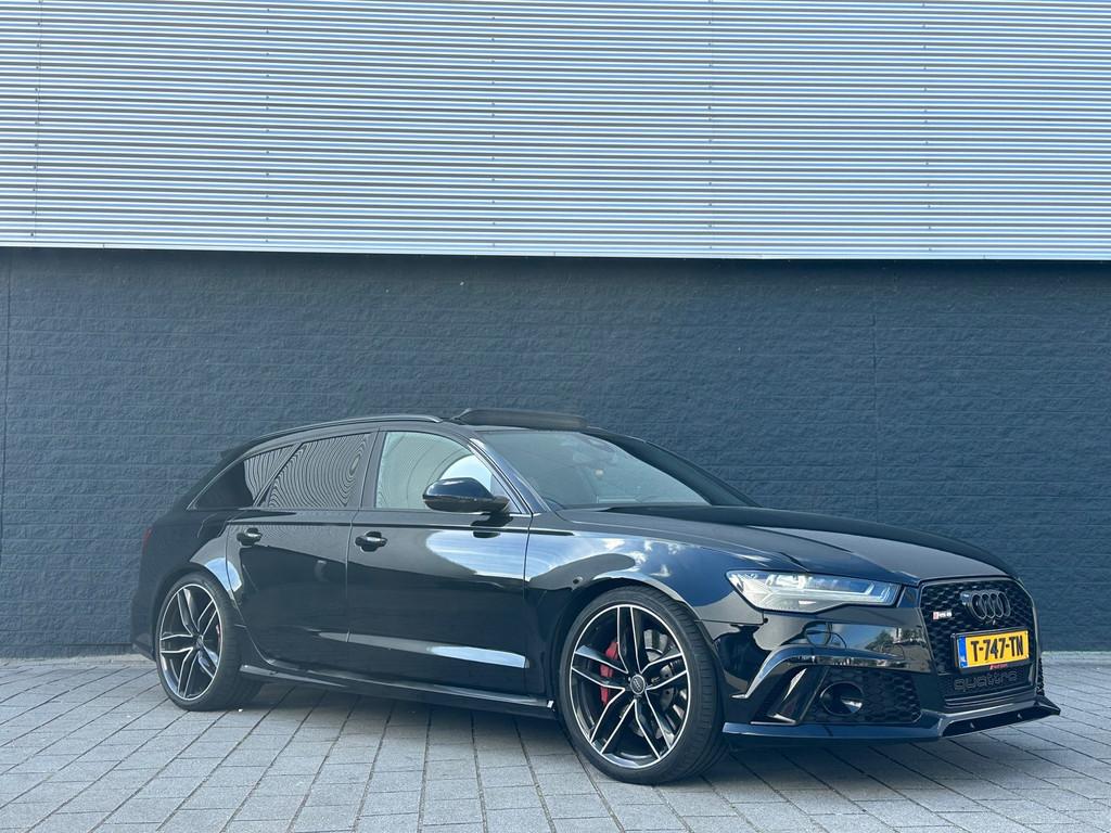 Audi A6 Avant 4.0 TFSI RS 6 quattro, Auto's, Audi, Bedrijf, Te koop, RS6, 360° camera, 4x4, ABS, Achteruitrijcamera, Adaptive Cruise Control