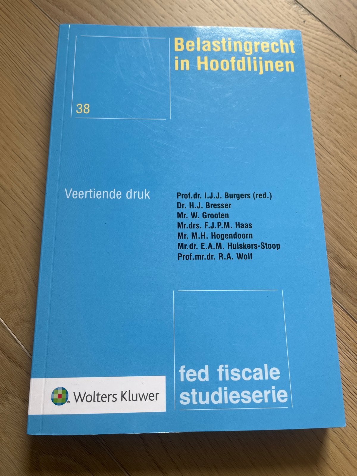 Belastingrecht in Hoofdlijnen - Veertiende druk (Nieuwstaat), Boeken, Ophalen of Verzenden, Gamma, Nieuw, HBO