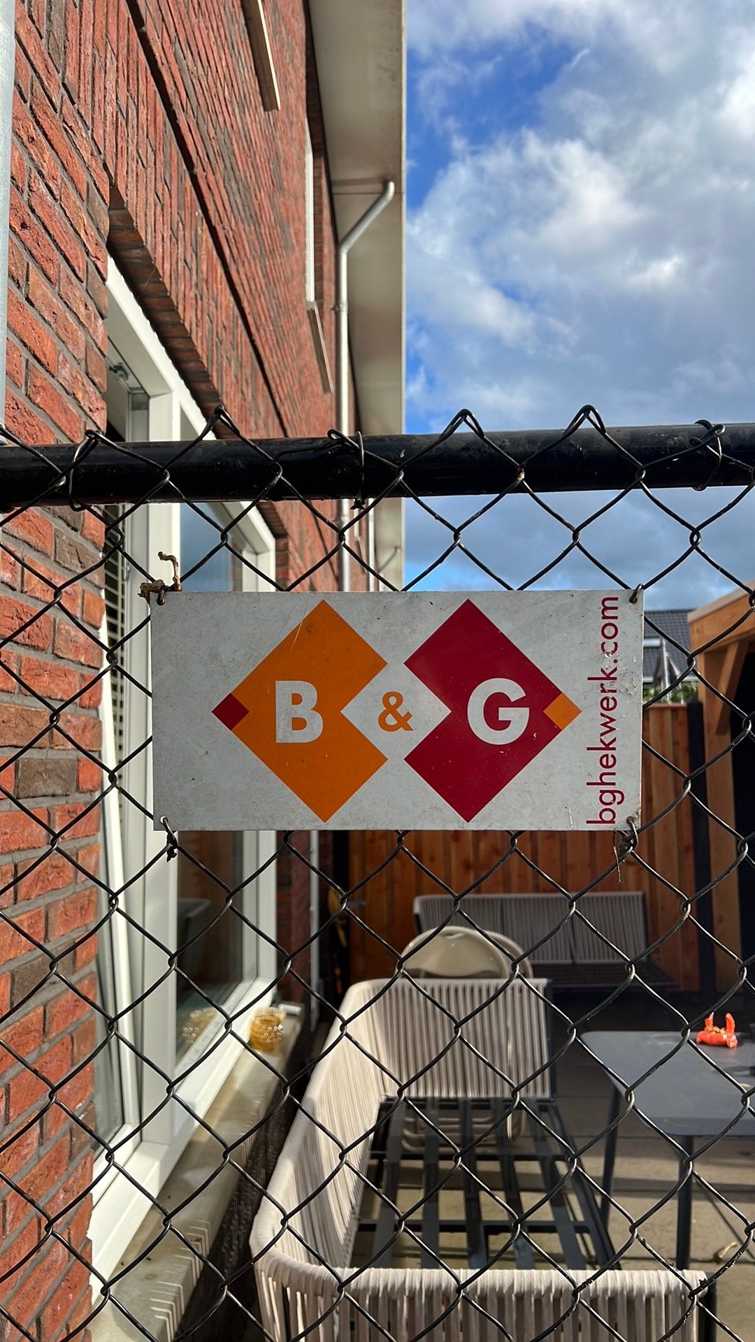 Hekwerk B&G 11 meter, Ophalen, Zo goed als nieuw, IJzer