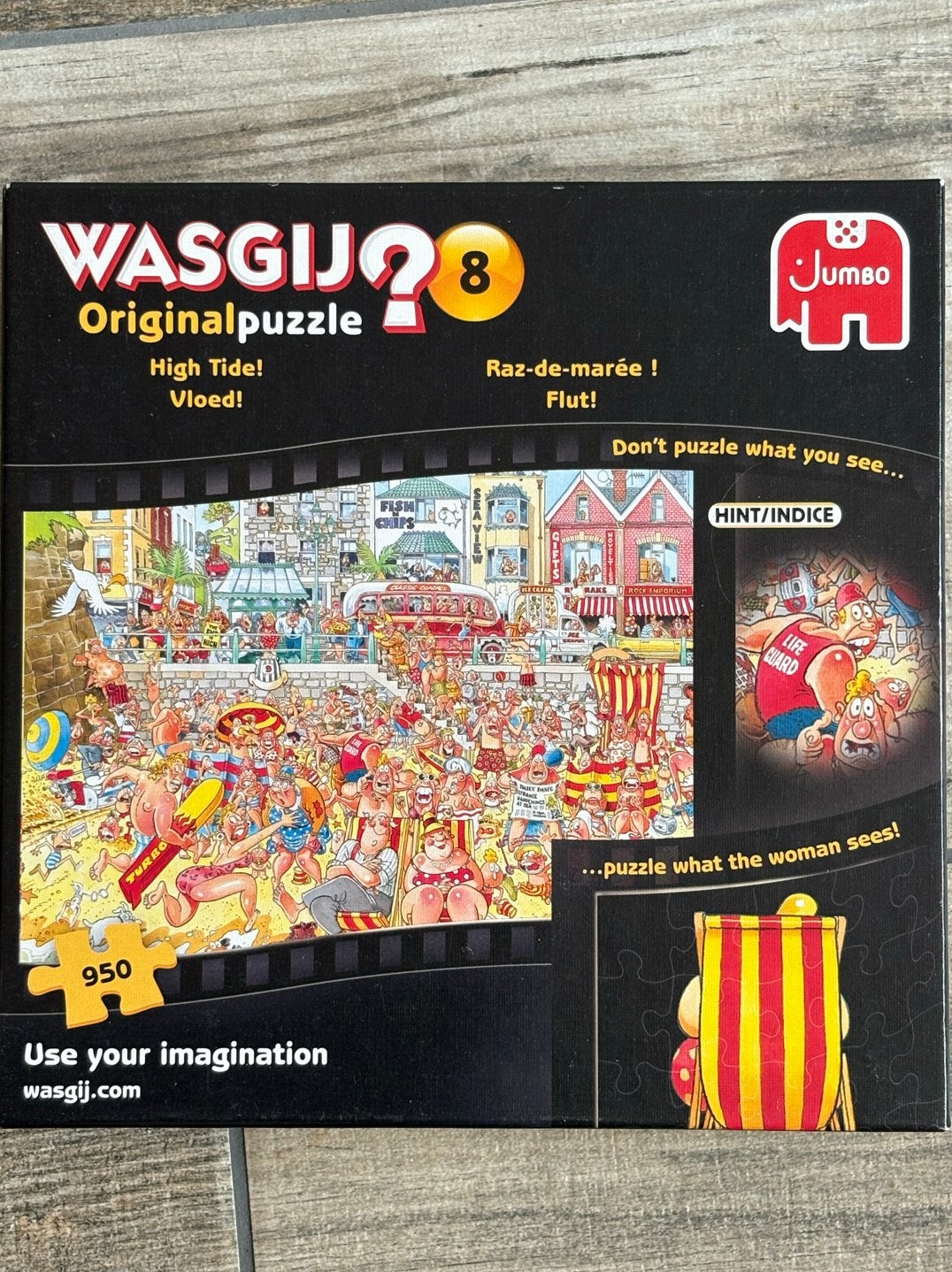 Wasgij Original 8 Legpuzzel 950 stukjes, Ophalen of Verzenden, 500 t/m 1500 stukjes, Gebruikt, Legpuzzel