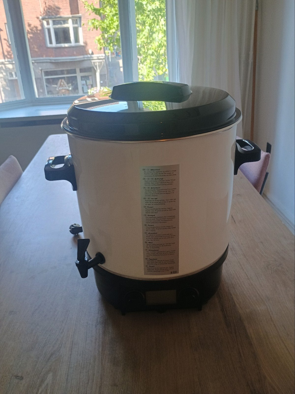 Silvercrest Weckketel, Ophalen