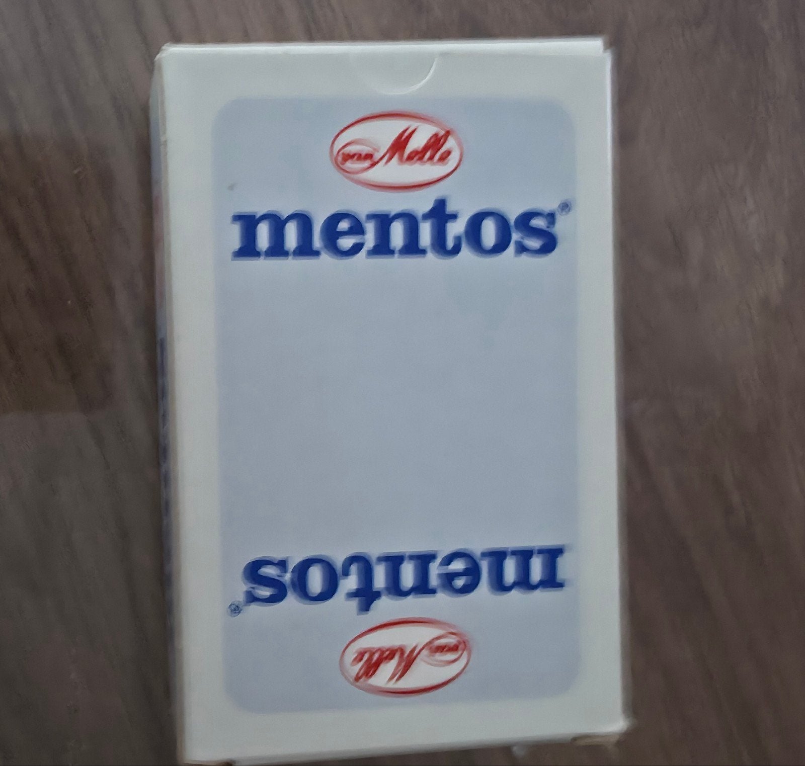Vintage Mentos speelkaarten set ('70-'80), Verzamelen, Speelkaarten, Jokers en Kwartetten, Ophalen of Verzenden, Speelkaart(en)