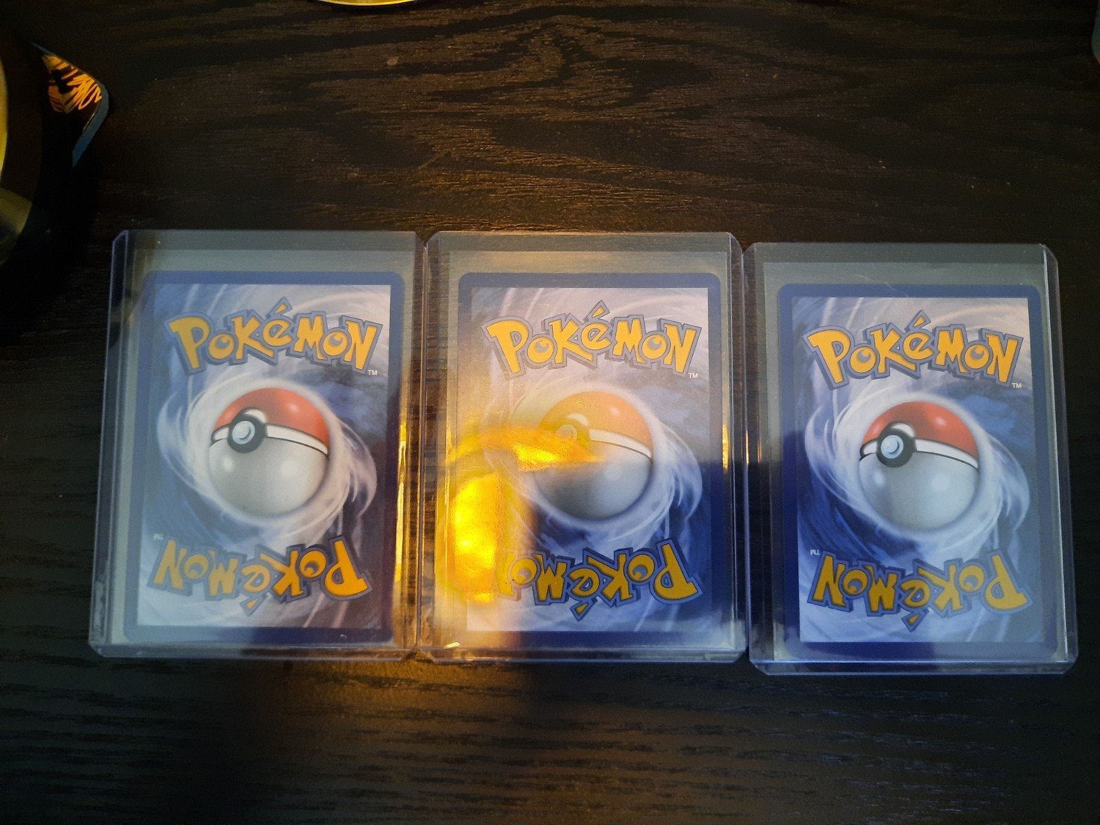 Pokémon Kaarten: Chikorita, Cyndaquil, Totodile (Foil), Ophalen of Verzenden, Zo goed als nieuw, Meerdere kaarten, Foil