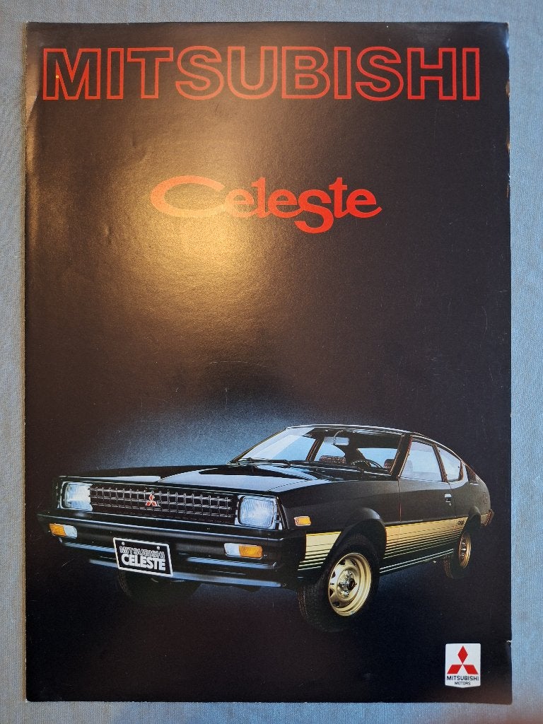 Brochure MITSUBISHI CELESTE - NL., Verzenden, Gelezen, Mitsubishi