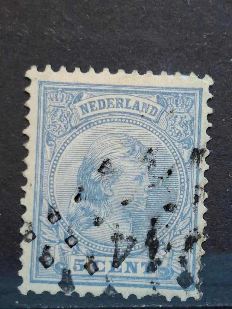 Puntstempel zegel nr 14 Boxmeer nvph nr 35, Postzegels en Munten, Ophalen of Verzenden