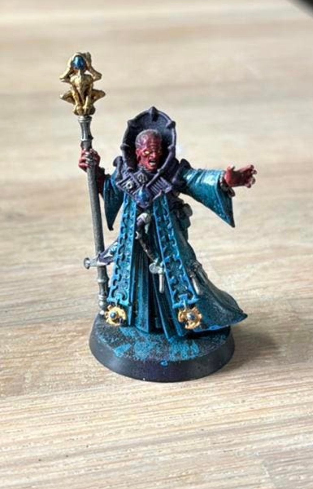 Warhammer 40k Genestealer Cults Magus, Ophalen of Verzenden, Zo goed als nieuw, Warhammer
