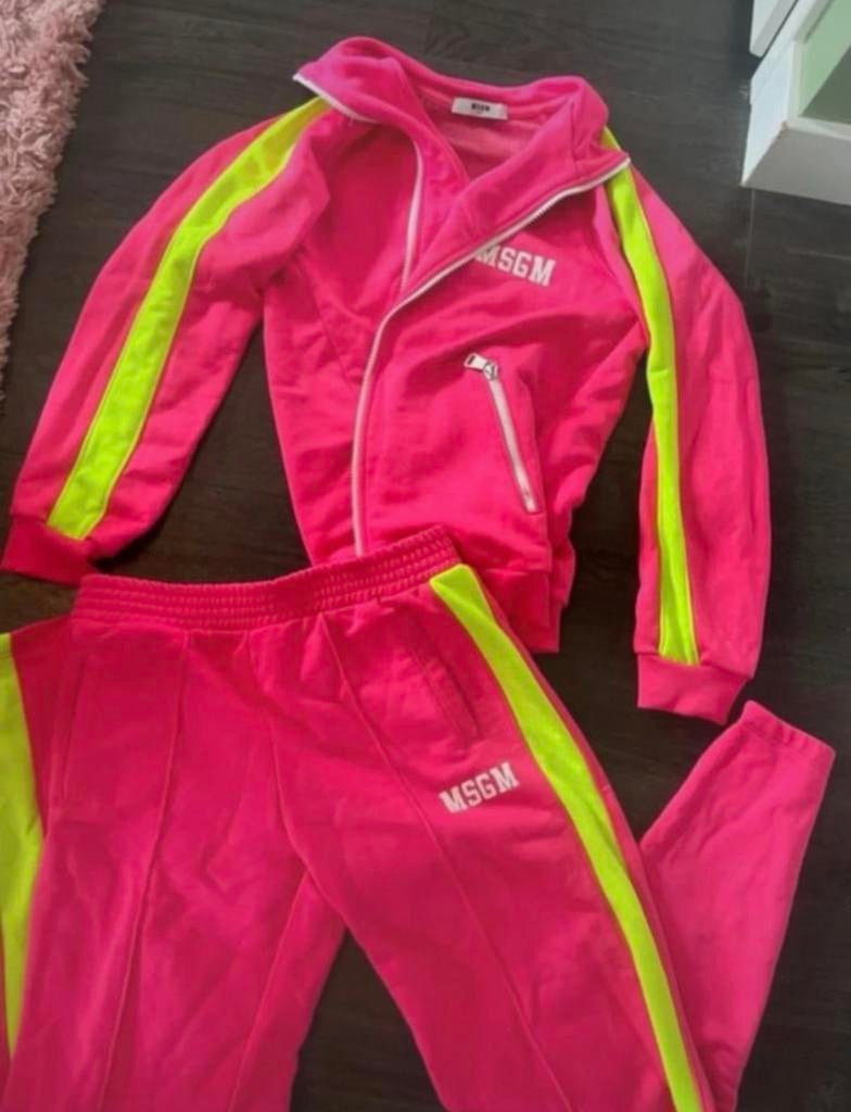 MSGM trainingspak 12jr (152), Verzenden, Zo goed als nieuw, Meisje, Setje