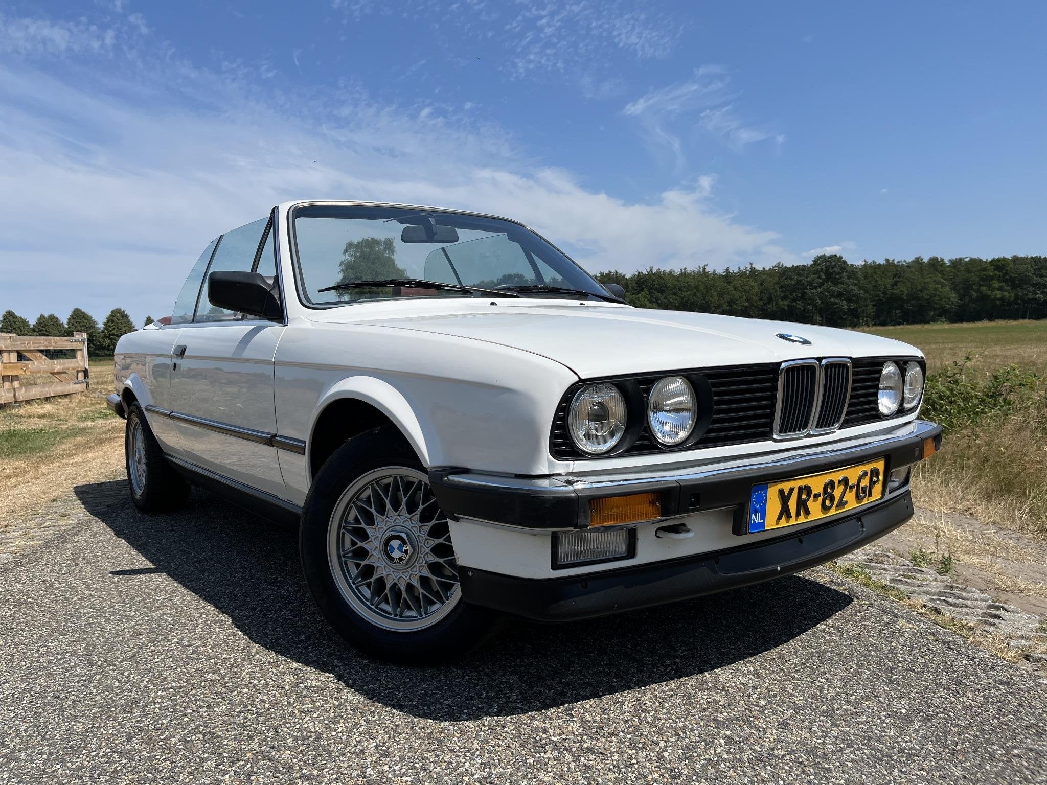 BMW 3-serie Cabrio 320i 6-Cilinder ORIGINEEL NL! AIRCO UNIEK, Automaat, Wit, Origineel Nederlands, 3-Serie