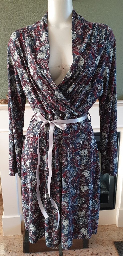 Rhetorique prachtige paisley jurk mt 6 40 M 38, Maat 38/40 (M), Overige kleuren, Verzenden, Zo goed als nieuw