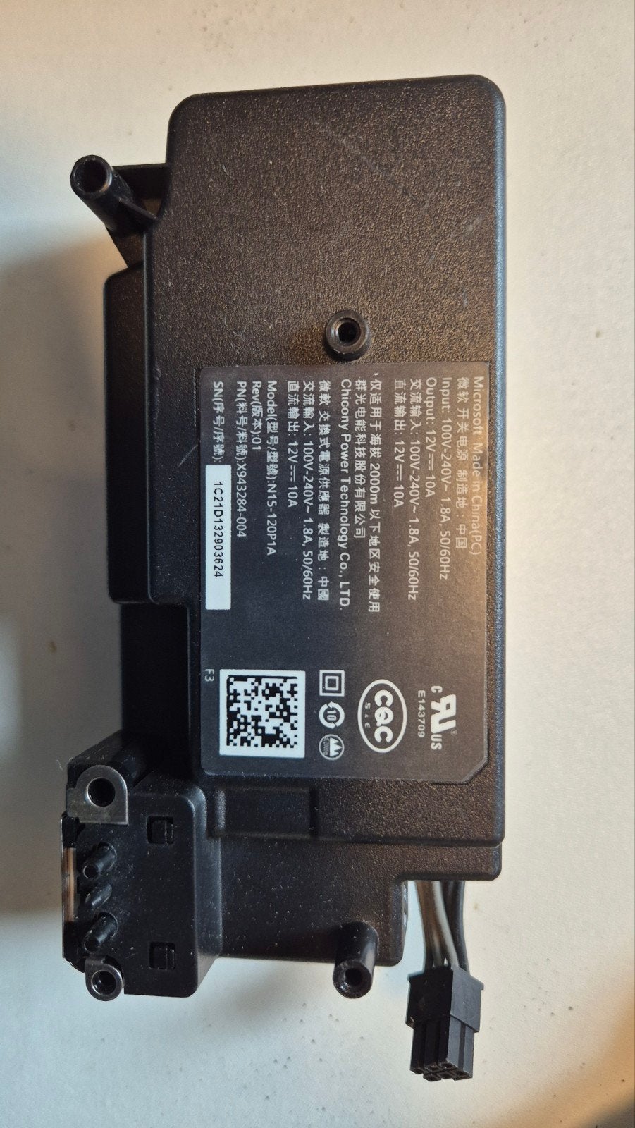 Microsoft Xbox One Voeding N15-120P1A, Gebruikt, Microsoft, Xbox, Ophalen of Verzenden