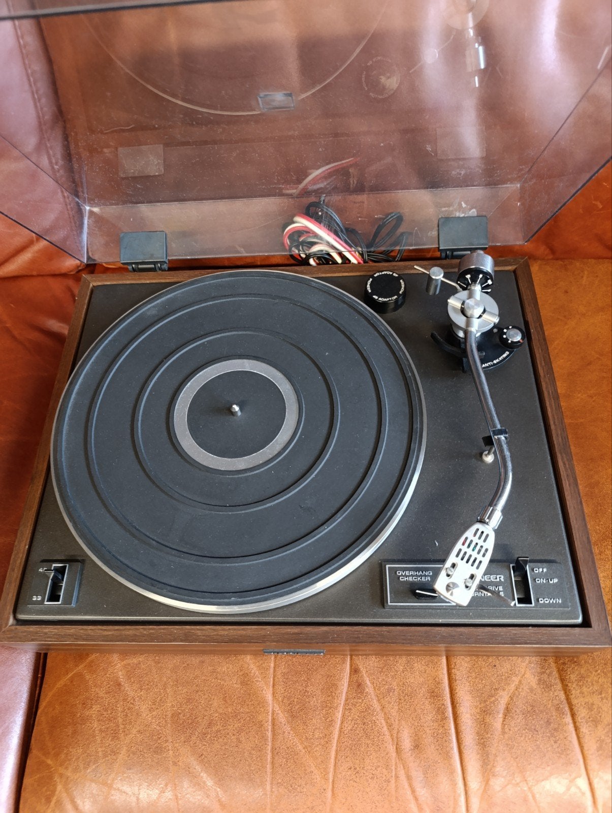 Pioneer PL-12D Stereo Platenspeler - Vintage Hifi, Ophalen, Gebruikt, Platenspeler, Pioneer