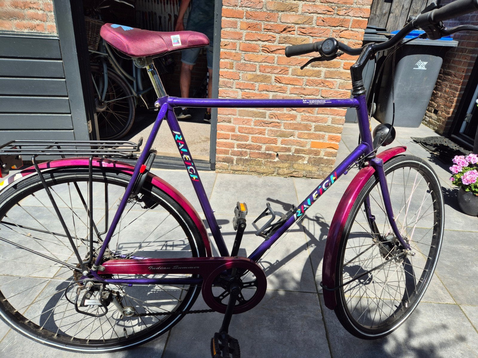 Raleigh fiets met 6 versnellingen, framehoogte 65 cm, Overige merken, Gebruikt, Versnellingen, 56 cm of meer