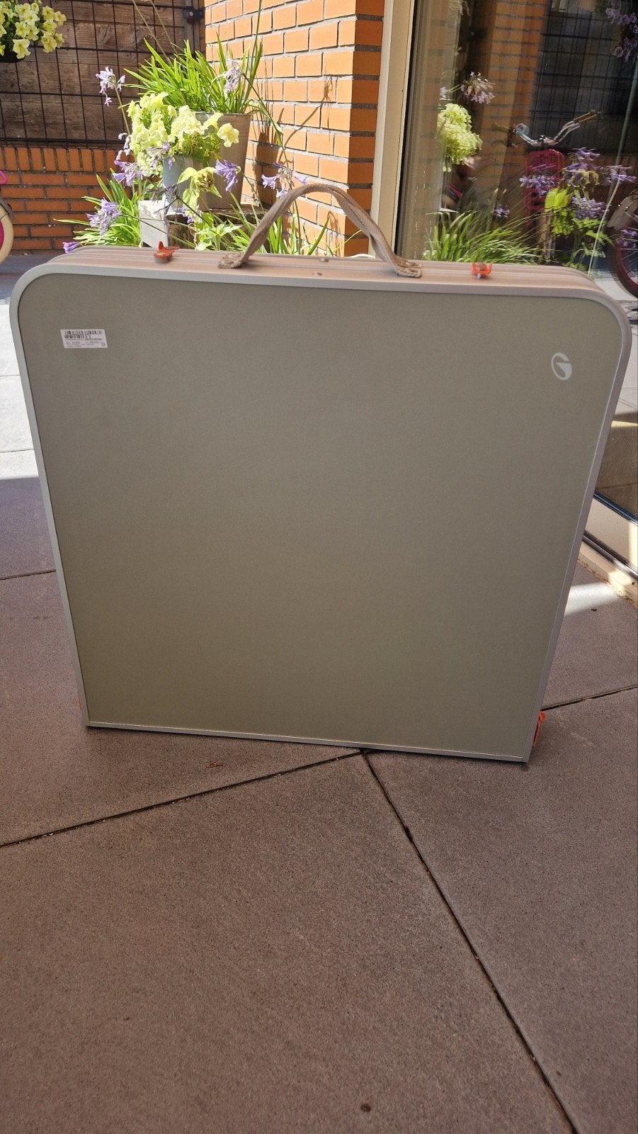 Campingtafel Decathlon 4 persoons lichtgroen, Ophalen, Nieuw, Campingtafel