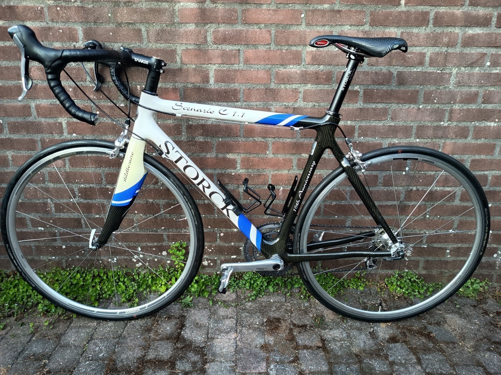 Carbon racefiets, Fietsen en Brommers, Fietsen | Racefietsen, Overige merken, Carbon, Ophalen of Verzenden, Zo goed als nieuw