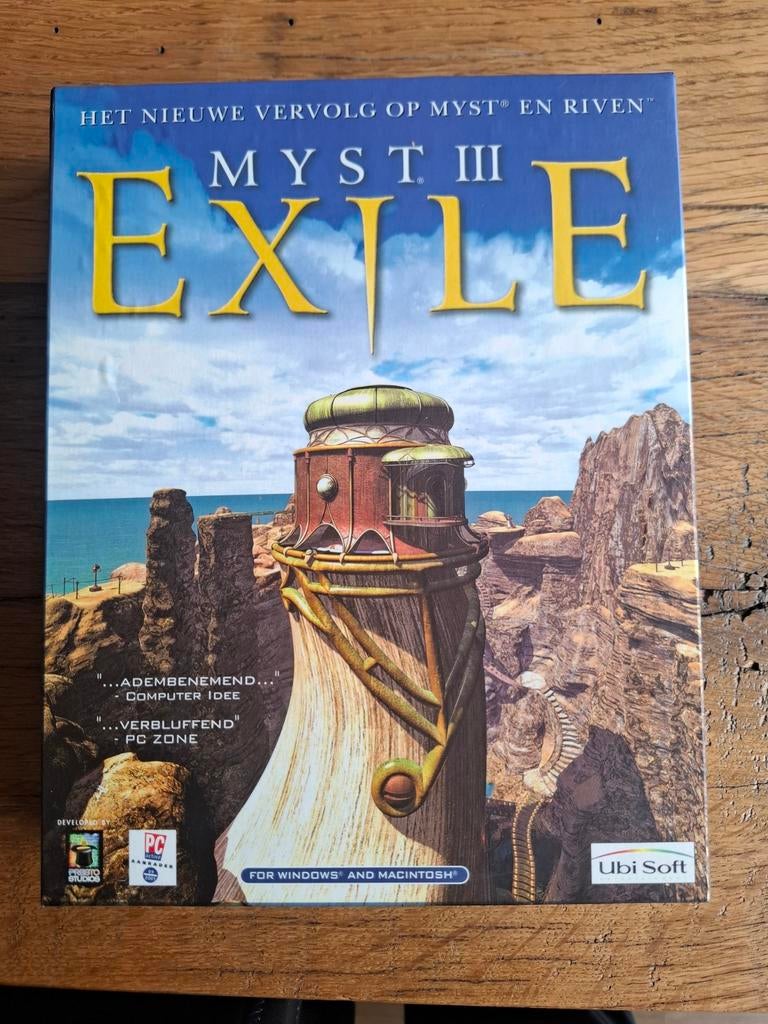 EXILE de nieuwe vervolg op MYST EN RIVEN, Spelcomputers en Games, 1 speler, Ophalen of Verzenden, Zo goed als nieuw, Vanaf 12 jaar