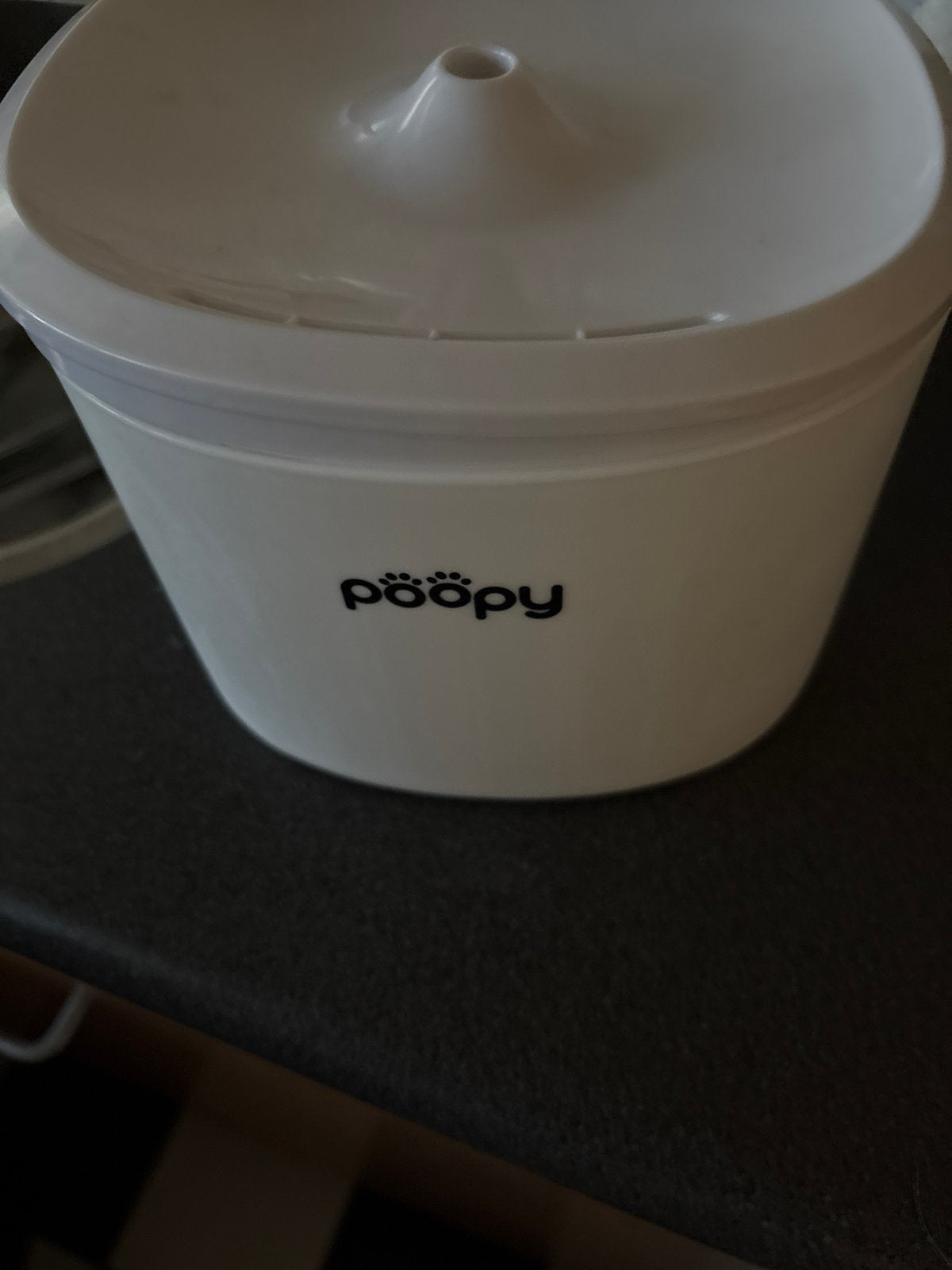 Poopy waterfontein, Ophalen, Nieuw
