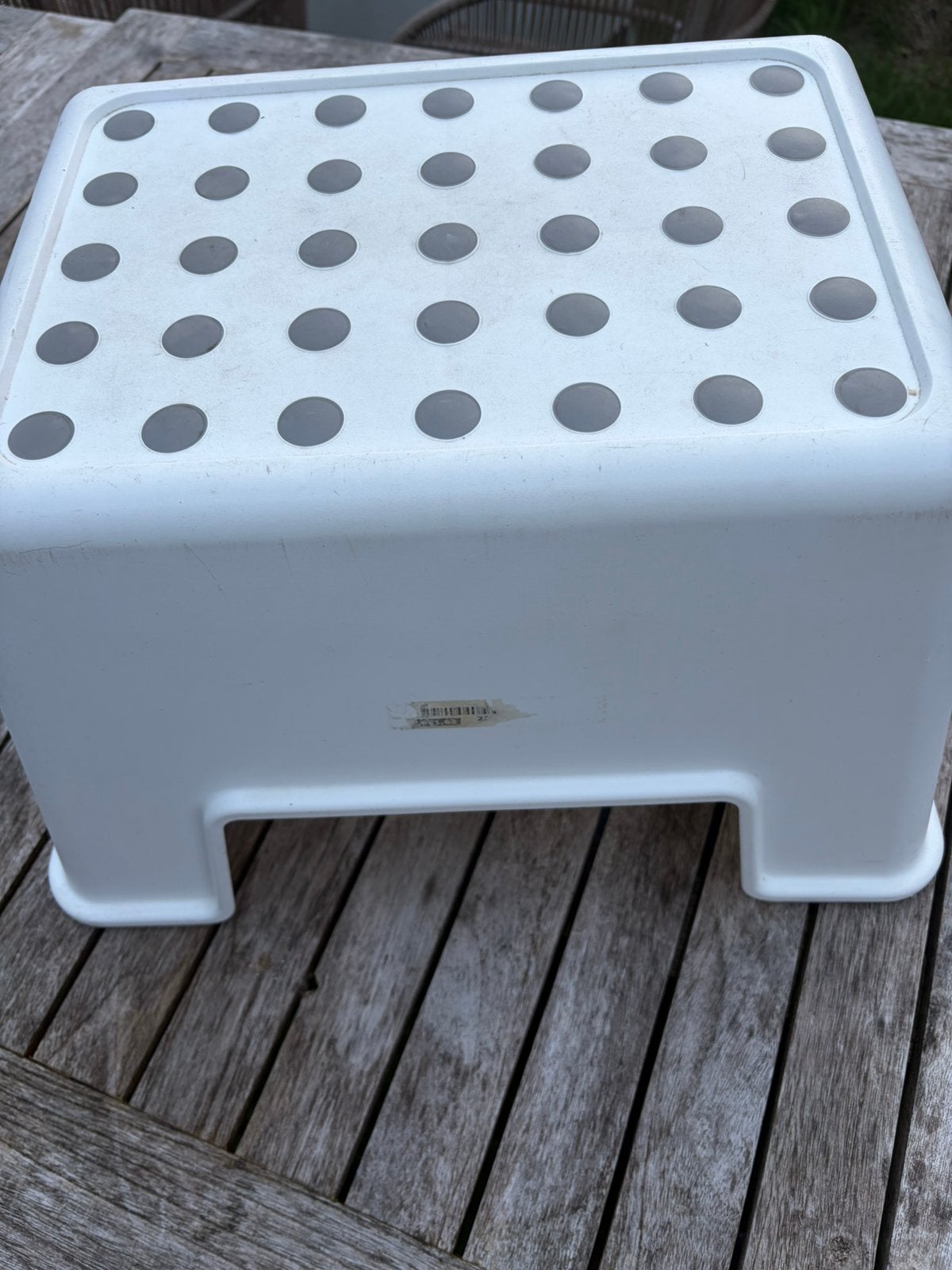 Ikea Bolmen opstapkruk / badkamerkruk / zgan, Ophalen of Verzenden, Zo goed als nieuw, Overige materialen