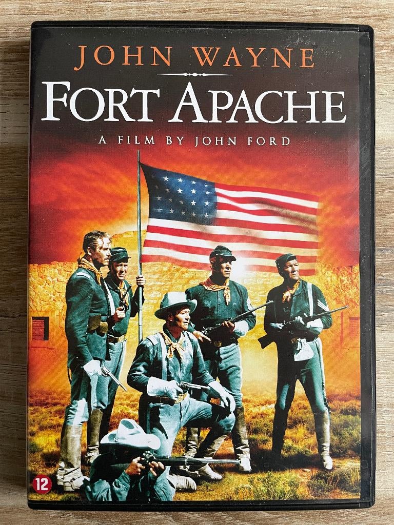 Fort Apache (1948) - dvd, Gebruikt, Ophalen of Verzenden, 1940 tot 1960, Actie en Avontuur