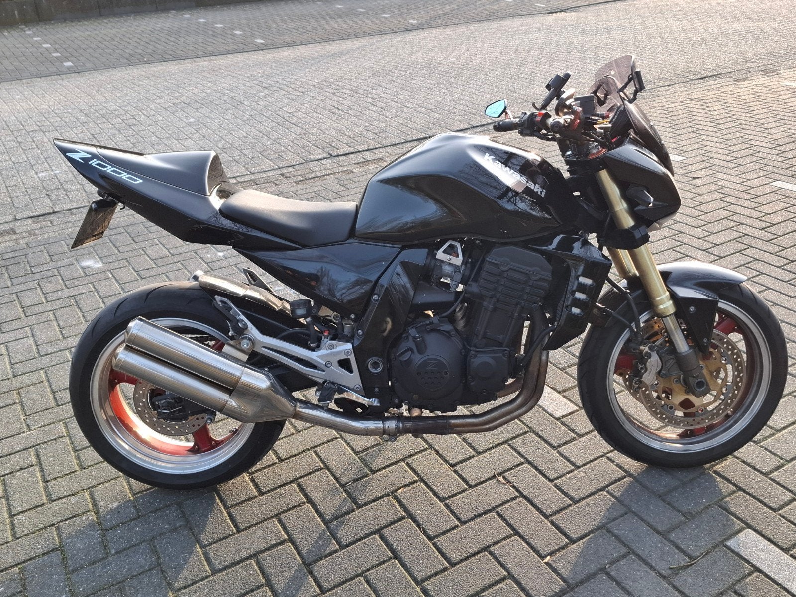 Kawasaki Z1000 bj 2003, 4 cilinders, Motorrijbewijs A, Gebruikt, Particulier