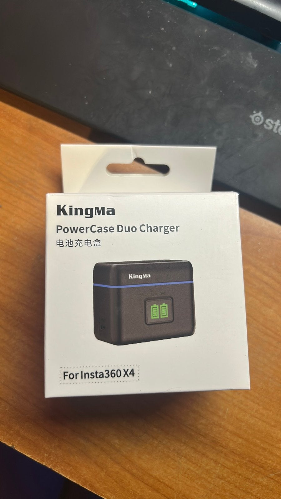 Insta360 X4 dual batterij oplader, Nieuw, Overige merken, Acculader, Geschikt voor twee batterijen
