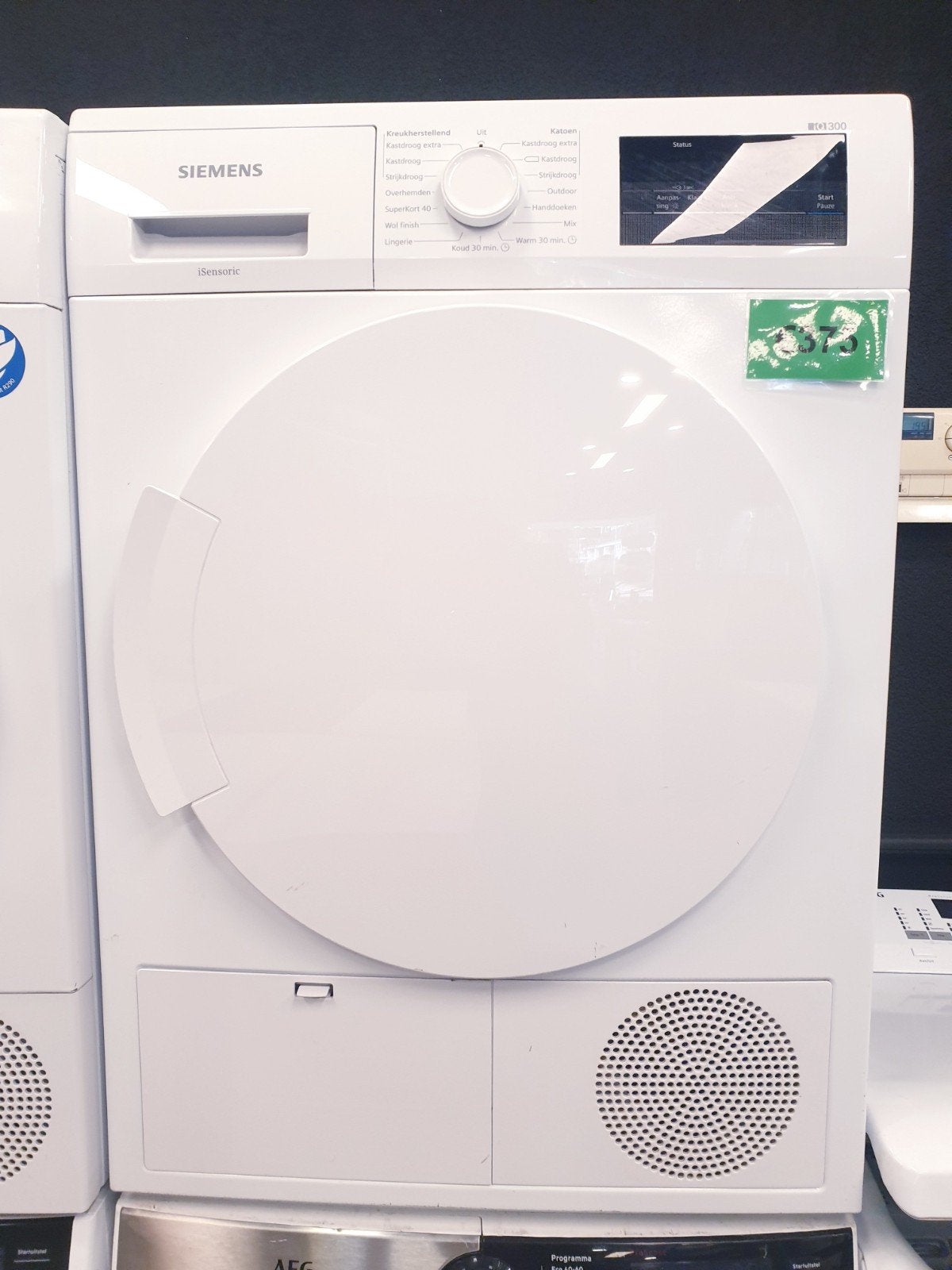 warmtepomp droger Siemens 7kg IQ300 A+ 1JAAR Garantie