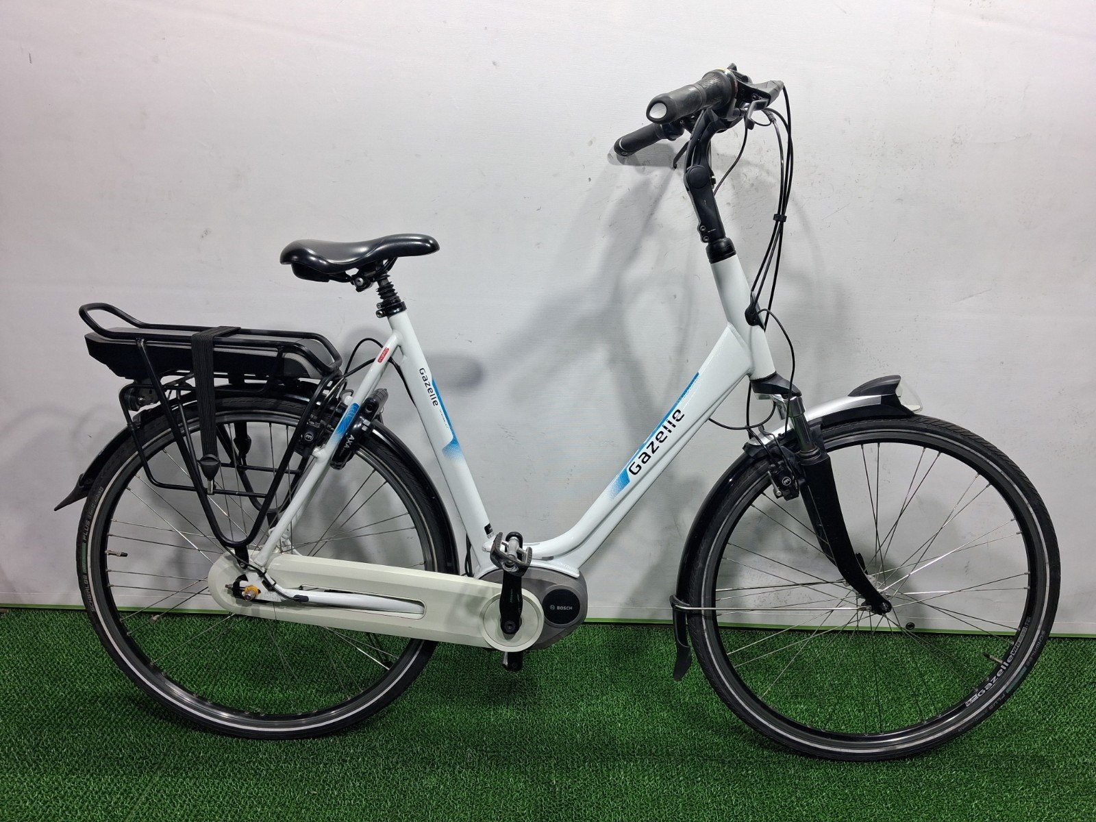 gazelle Orange C7 + bosch 400wh 61 cm, Fietsen en Brommers, Fietsen | Dames | Damesfietsen, Ophalen, Versnellingen, 56 cm of meer