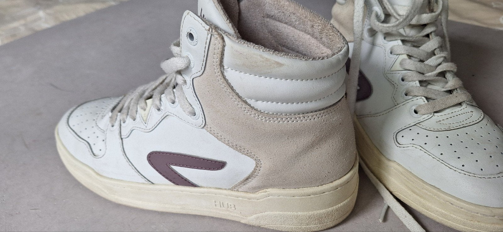 Z.g.a.n Hub sneakers sportschoenen mt 39, Wit, Hub, Ophalen of Verzenden, Sneakers of Gympen